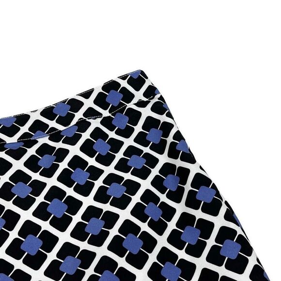 Greg Norman blue black and white print golf skort size 10 - Picture 4 of 13